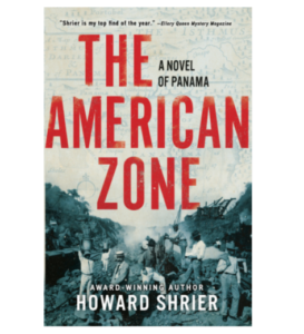 The cover of The American Zone shows workers at the Panama Canal